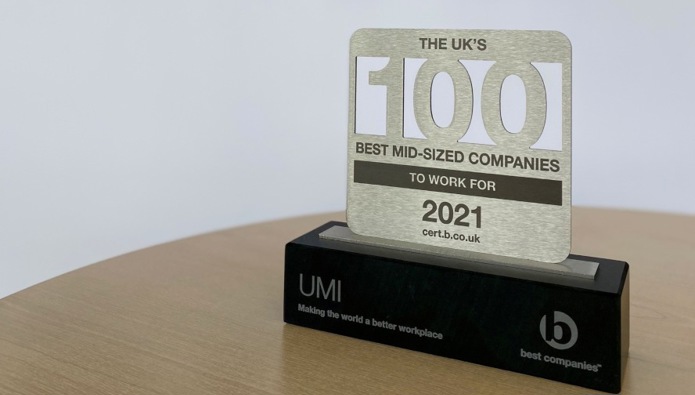 UMi named one of the Best Companies to work for