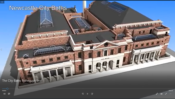 WATCH: fly-through footage of The City Baths released ahead of opening