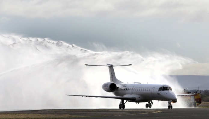 First Teesside to Belfast and Dublin flights taking off